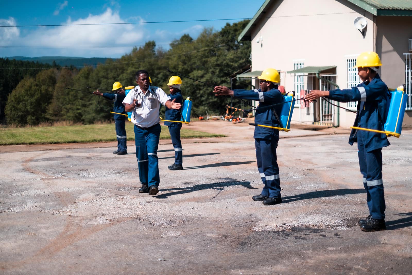 Platorand Training Centre trainees